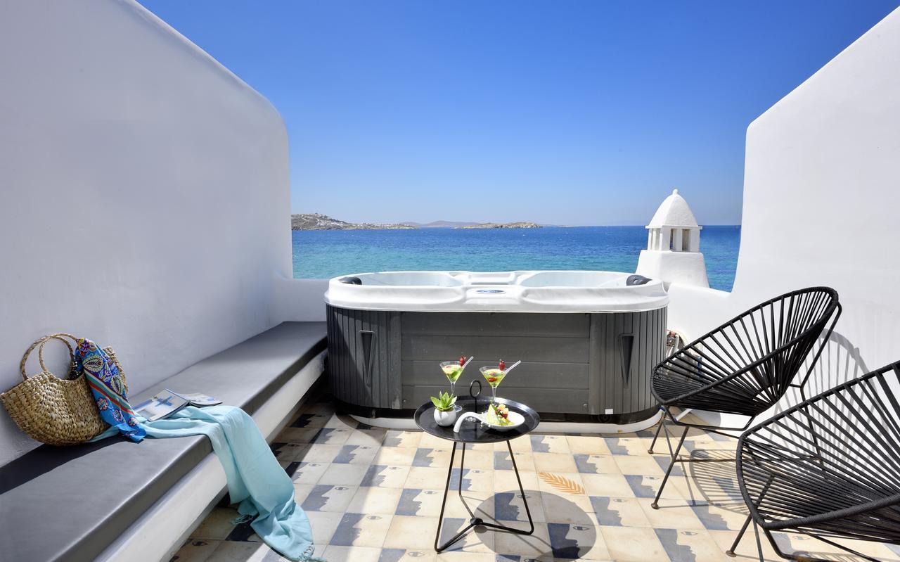 شقة أجنحة ليتيل فينيس Mykonos Town المظهر الخارجي الصورة